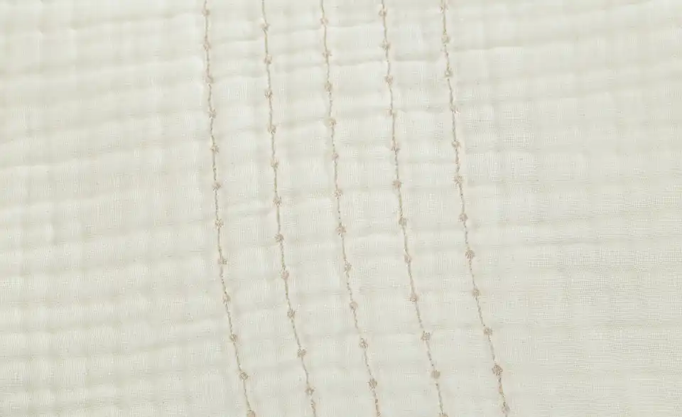 como Musselin Bettwäsche, Detailansicht