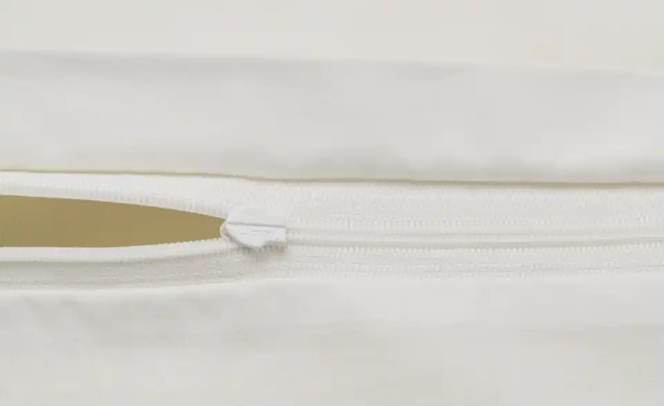 como Perkal Bettwäsche Ruching+Binding, Detailansicht