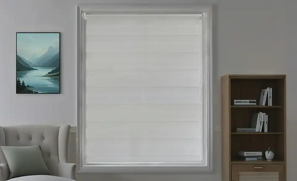 como Seilzugrollo D&N Duorollo, in Wohnsituation