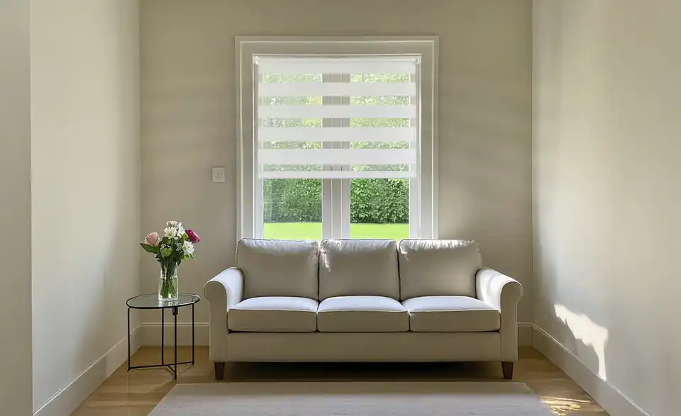 como Seilzugrollo D&N Duorollo, in Wohnsituation