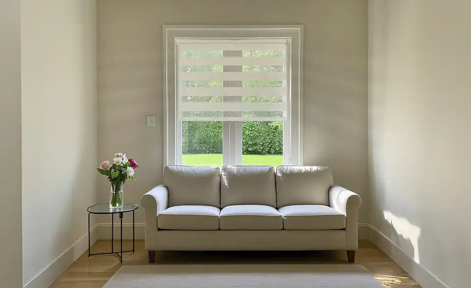 como Seilzugrollo D&N Duorollo, in Wohnsituation