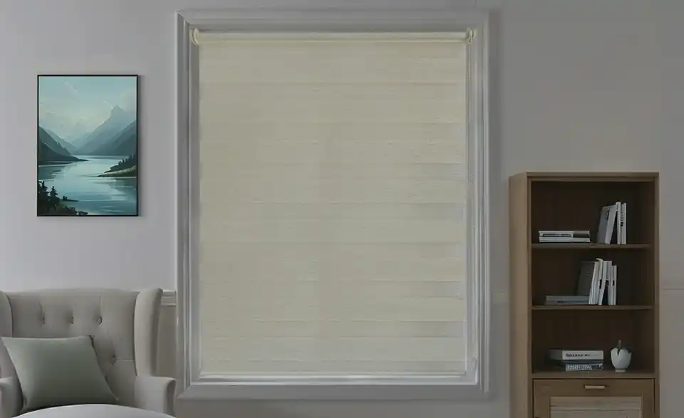 como Seilzugrollo D&N Duorollo, in Wohnsituation