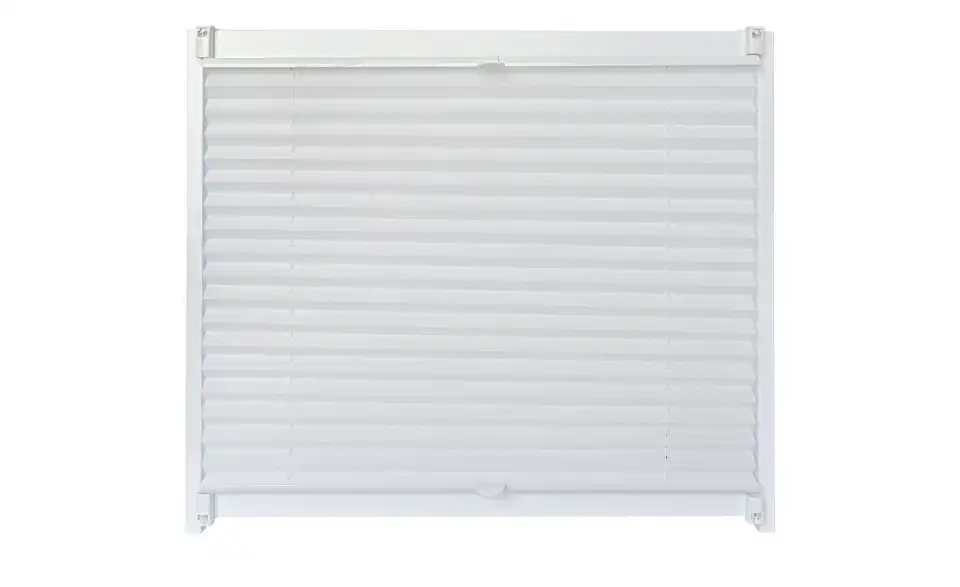 como Plissee Uni, Frontansicht