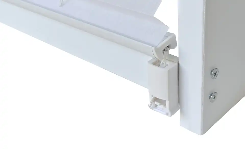 como Plissee Uni, Detailansicht