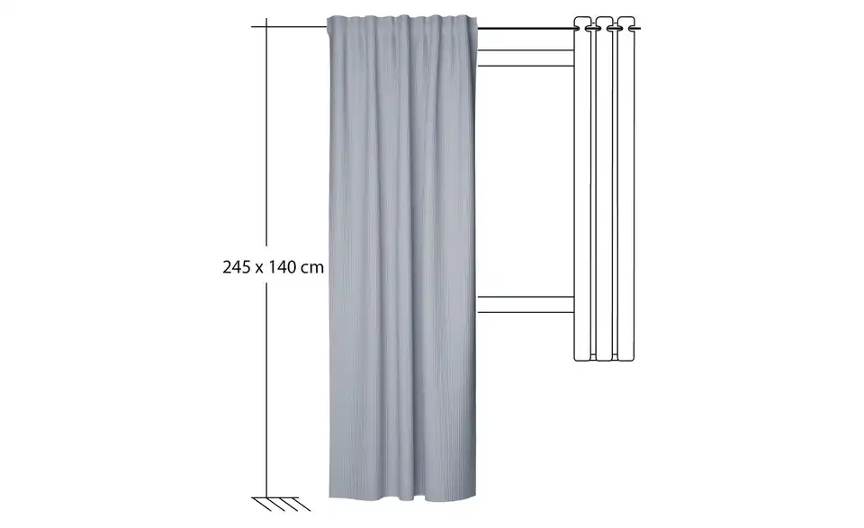 HOMING Schlaufenschal, Bemaßung