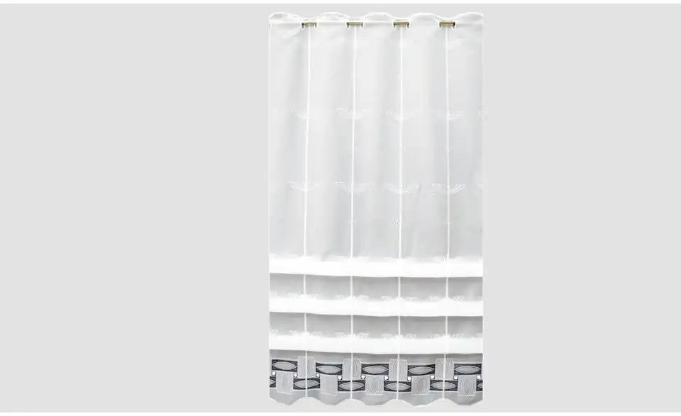 FLORENTINA Scheibengardine, Frontansicht