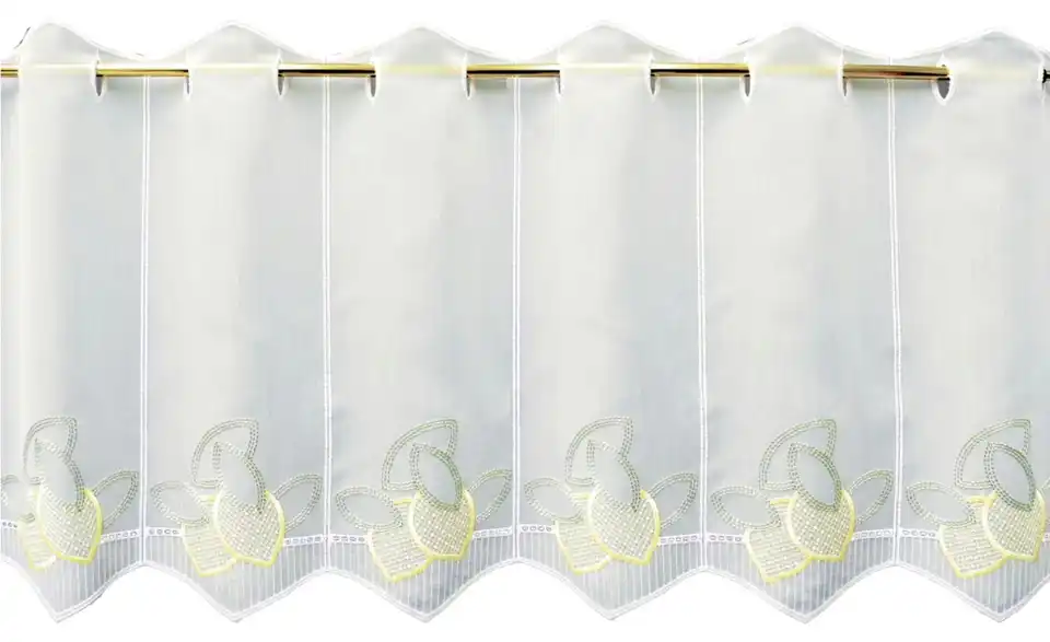 FLORENTINA Scheibengardine, Frontansicht