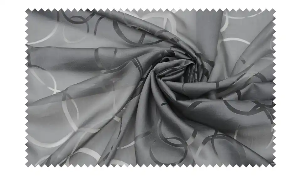 Vorhang Kreise, Stoffstruktur