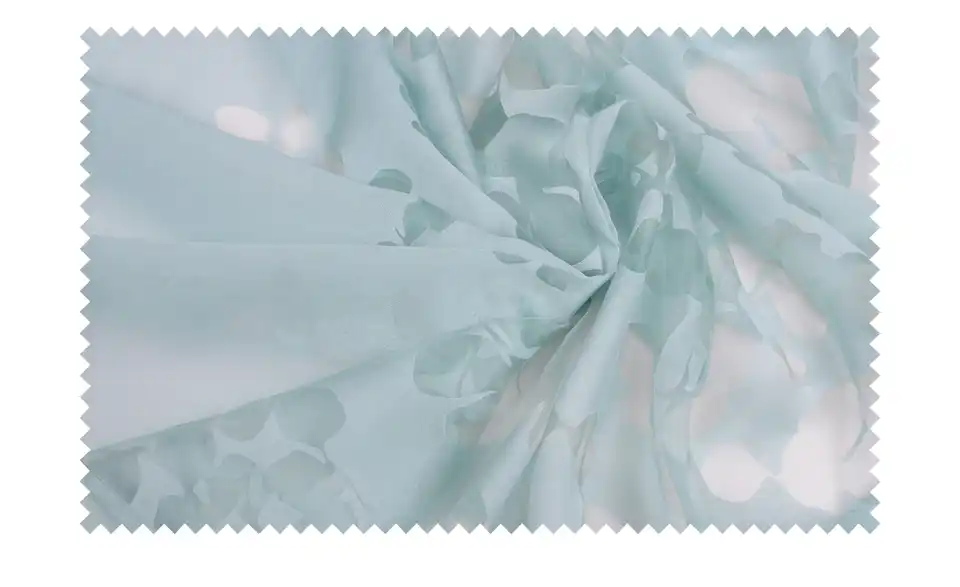 como Vorhang Blätter, Stoffstruktur