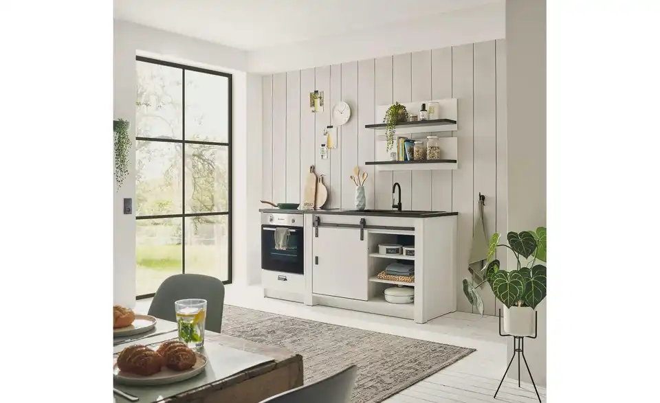 Herdumbauschrank, in Wohnsituation