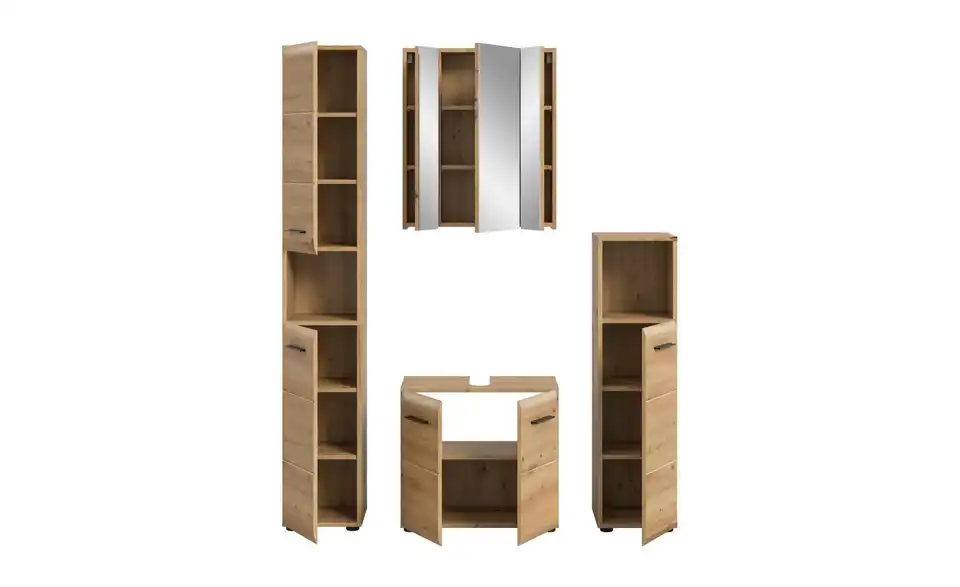 Badkombination, geöffnet