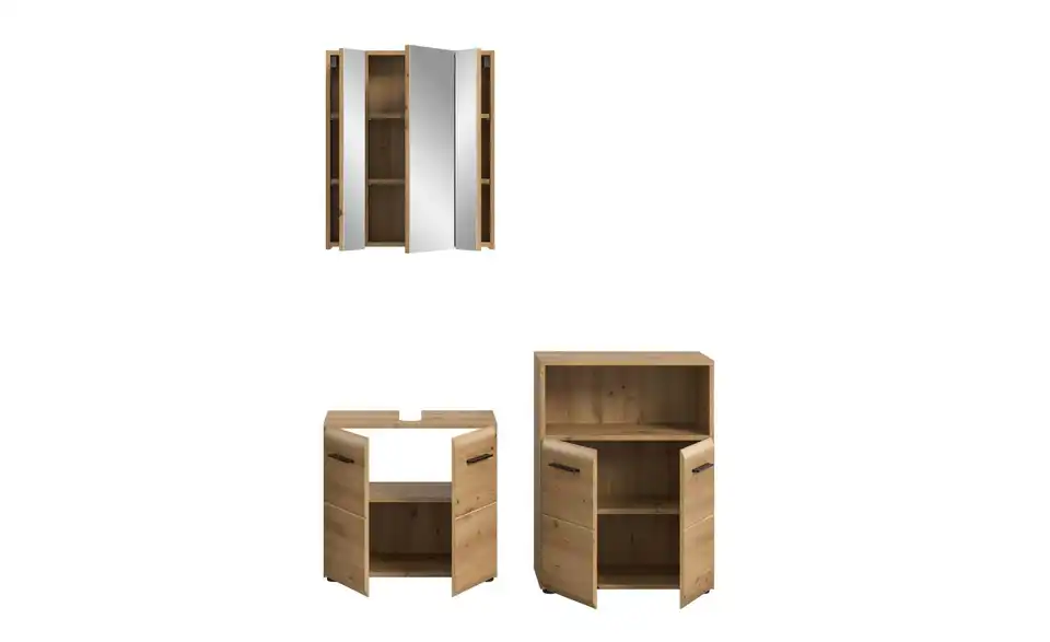 Badkombination, geöffnet