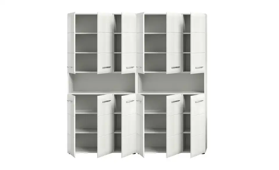 Badkombination, geöffnet