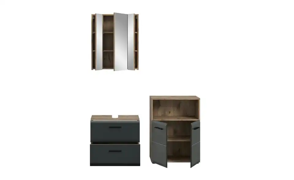 Badkombination, geöffnet