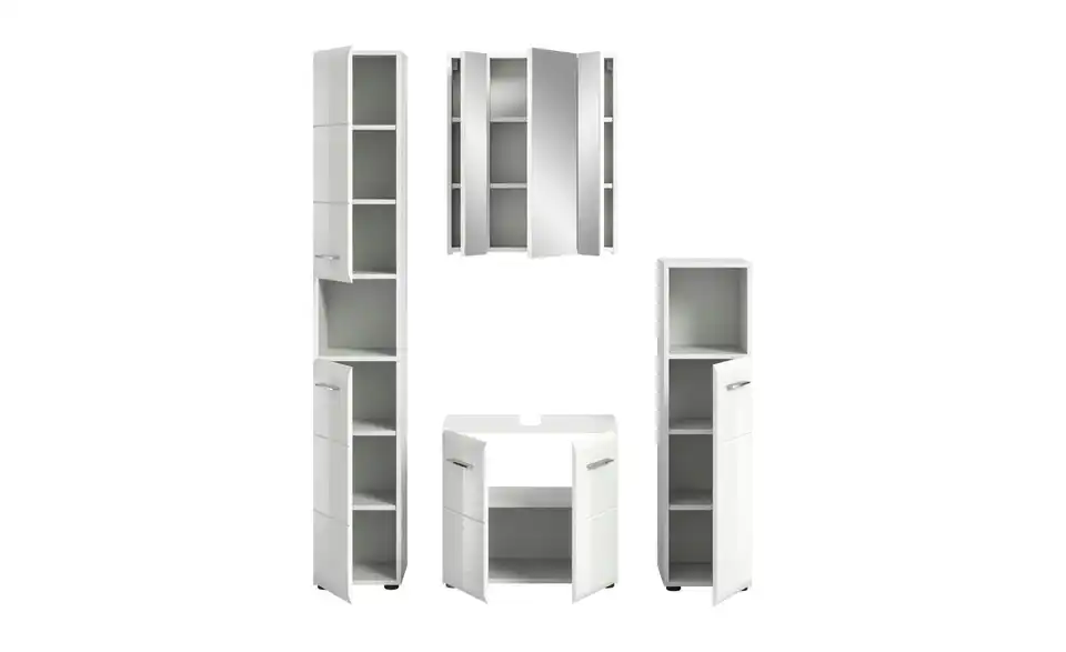 Badkombination, geöffnet