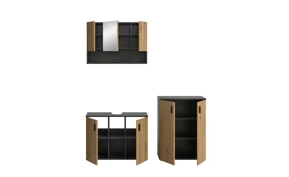 Badkombination, geöffnet