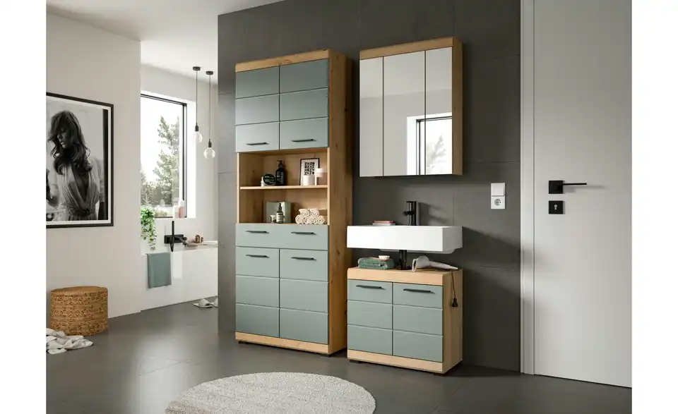 Badkombination, in Wohnsituation