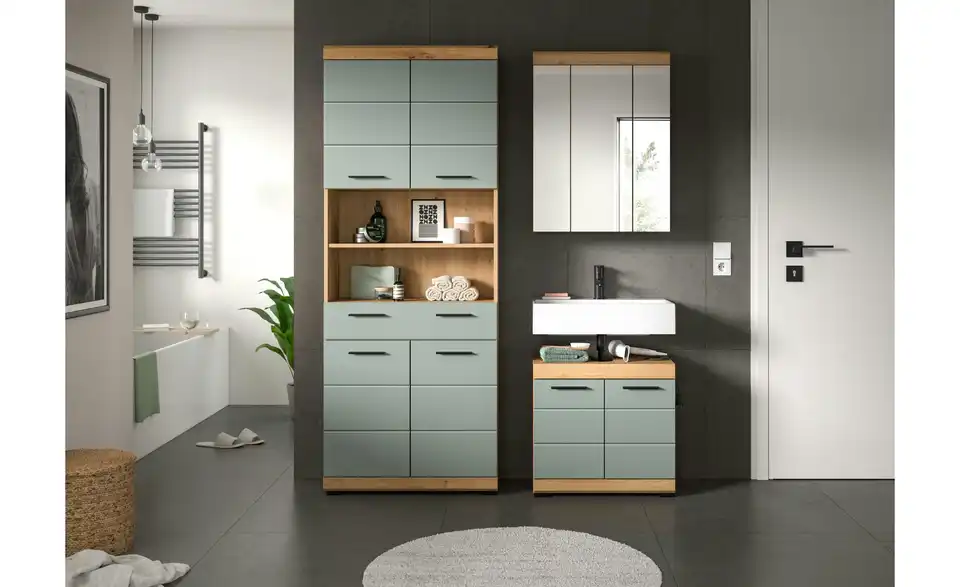 Badkombination, in Wohnsituation