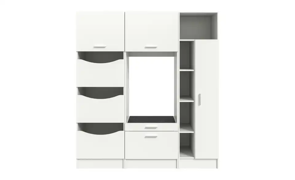 Waschmaschinenumbau Set Frillensee, Frontansicht