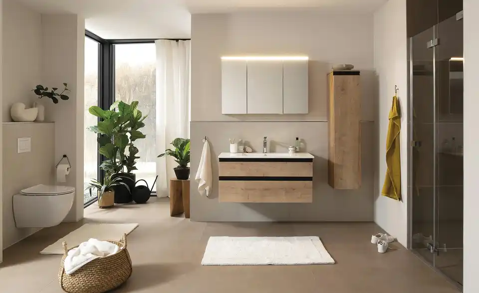 SCHÖNER WOHNEN Kollektion Bad-Hochschrank Stockholm, in Wohnsituation