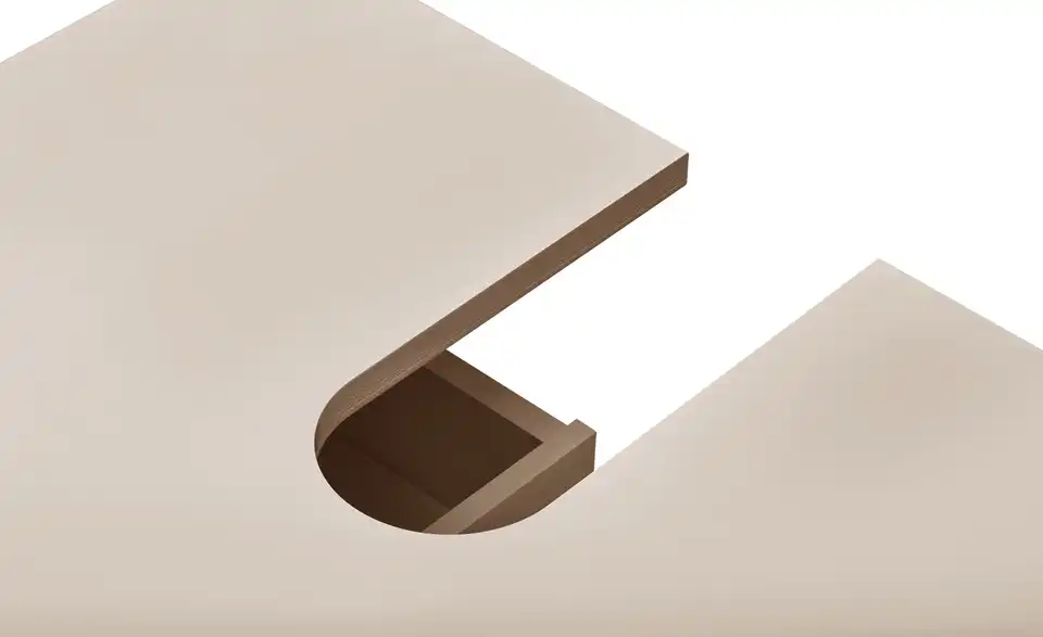 Waschbeckenunterschrank Bodensee, Detailansicht