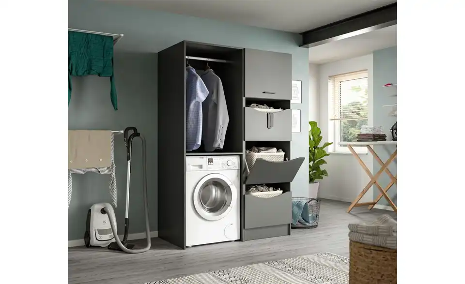 Waschmaschinenschrank, in Wohnsituation