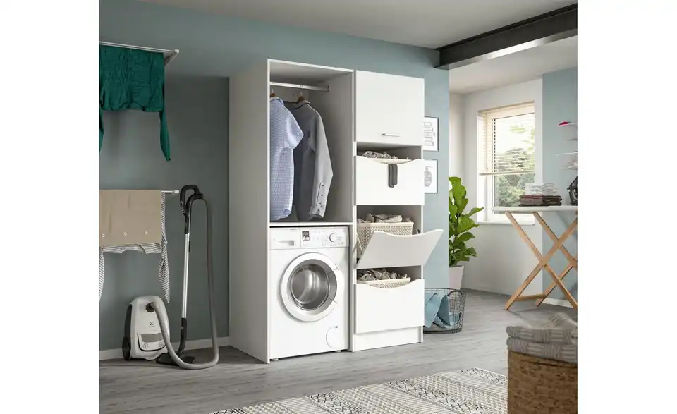 Waschmaschinenschrank, in Wohnsituation