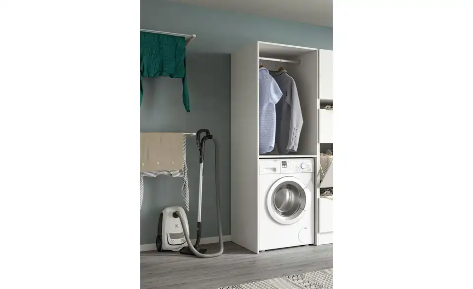 Waschmaschinenschrank, in Wohnsituation