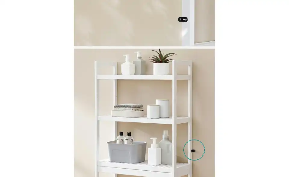 Waschmaschinen Überbau, Detailansicht