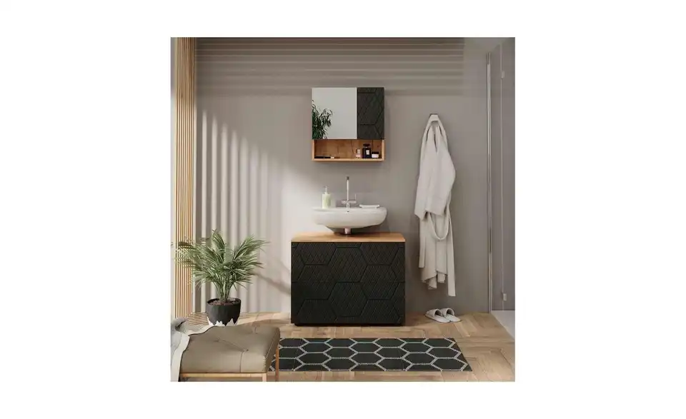 Waschbeckenunterschrank, in Wohnsituation