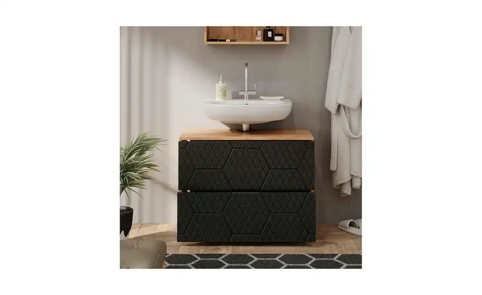 Waschbeckenunterschrank, Detailansicht