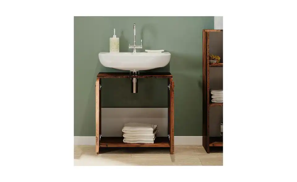 Waschbeckenunterschrank, Detailansicht