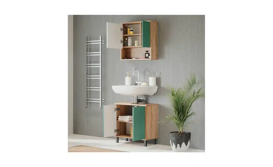 Waschbeckenunterschrank, Detailansicht