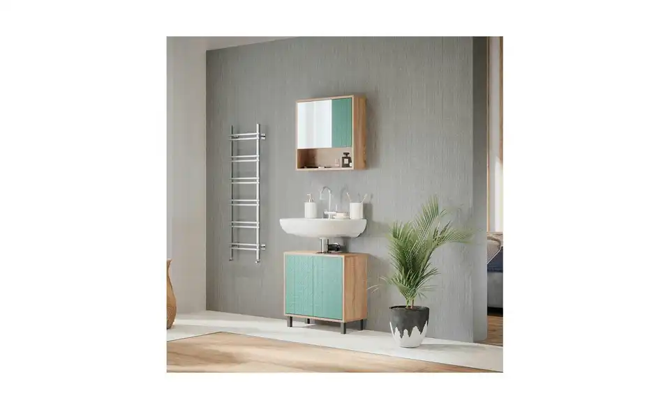 Waschbeckenunterschrank, in Wohnsituation