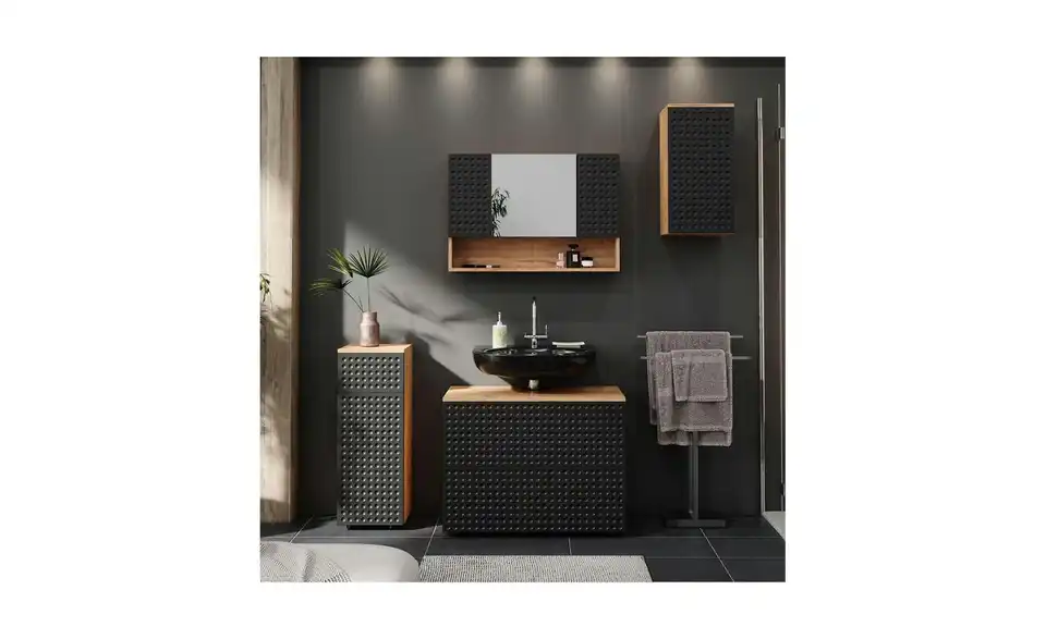 Badschrank, in Wohnsituation