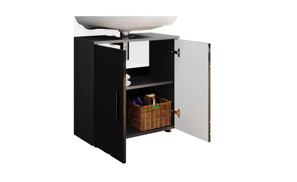 Waschbeckenunterschrank, Detailansicht