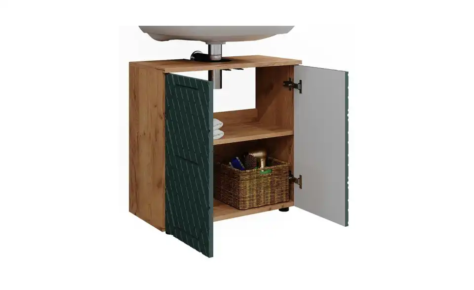 Waschbeckenunterschrank, Detailansicht