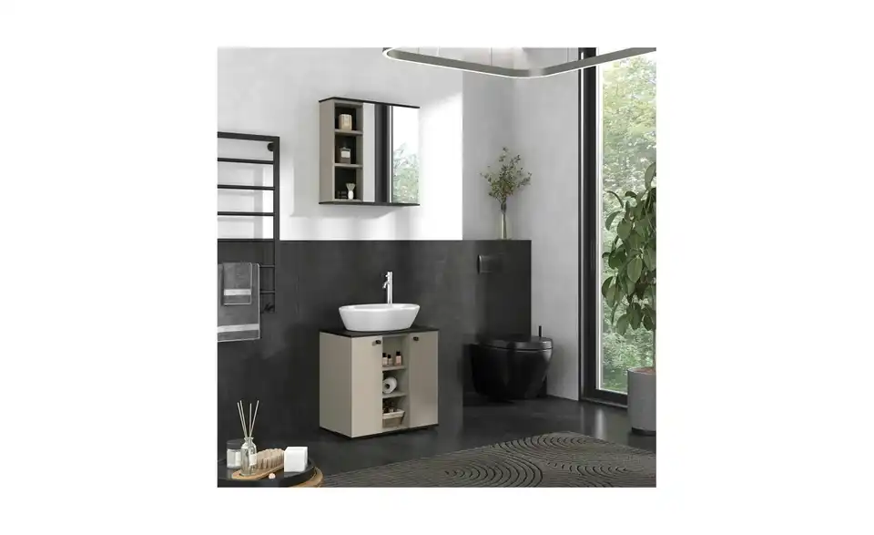 Waschbeckenunterschrank, in Wohnsituation