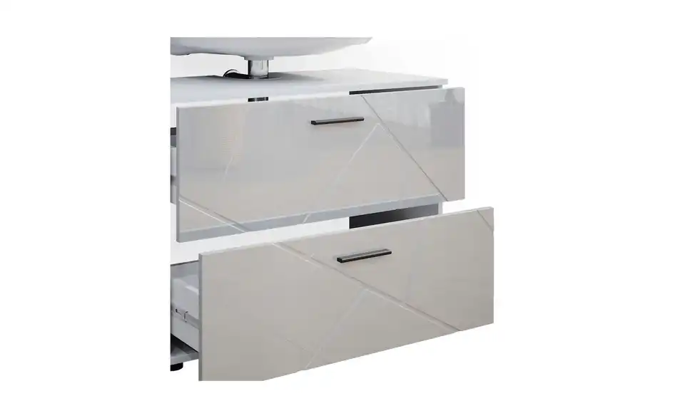 Waschbeckenunterschrank, Detailansicht