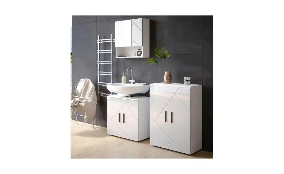 Waschbeckenunterschrank, in Wohnsituation