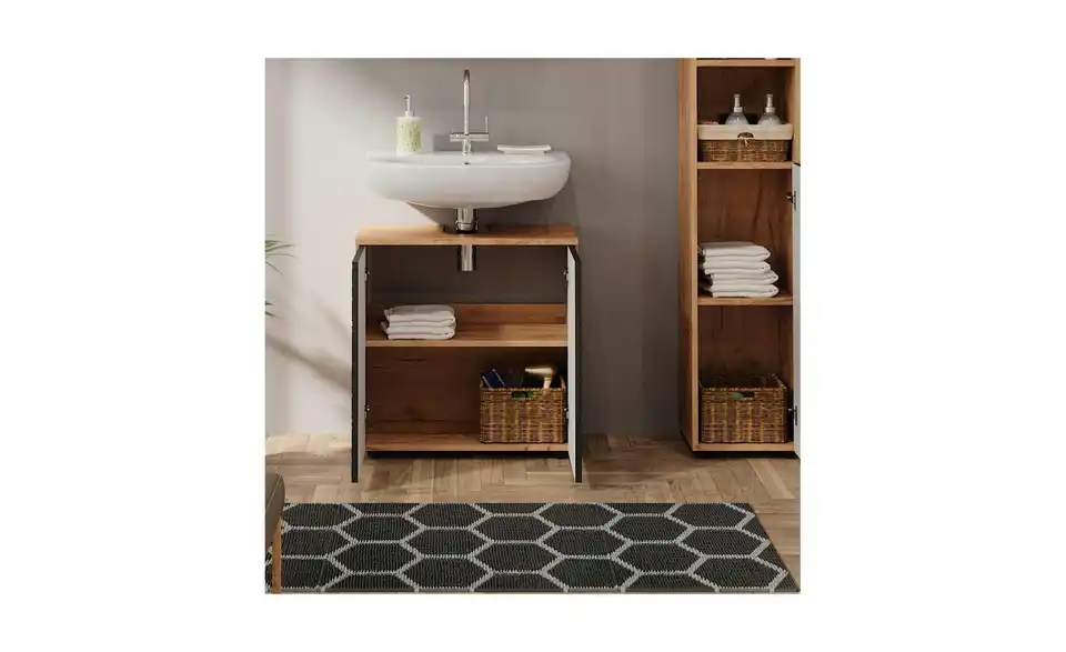 Waschbeckenunterschrank, Detailansicht