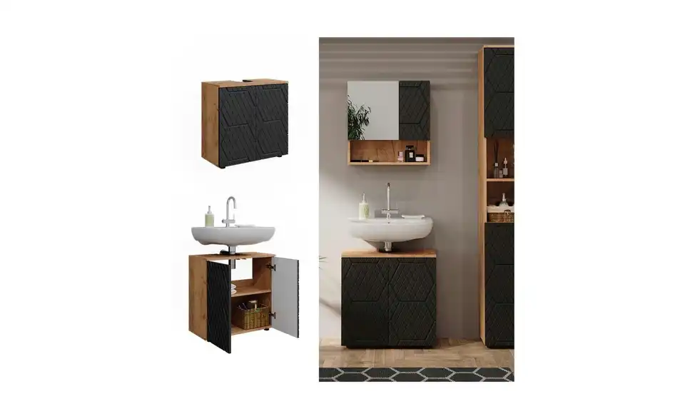 Waschbeckenunterschrank, Detailansicht