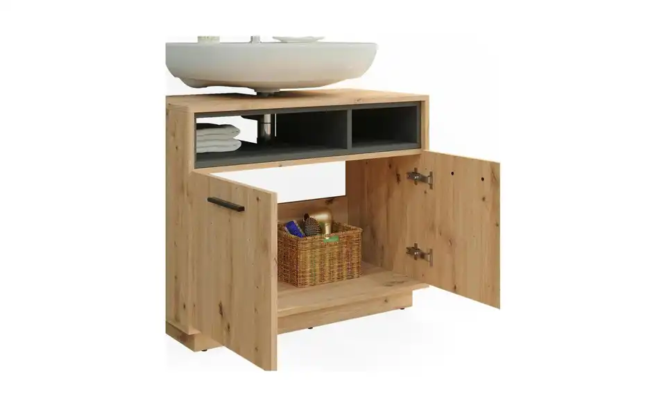 Waschbeckenunterschrank, Detailansicht