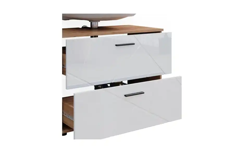 Waschbeckenunterschrank, Detailansicht