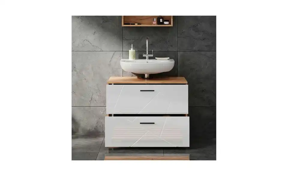 Waschbeckenunterschrank, Detailansicht