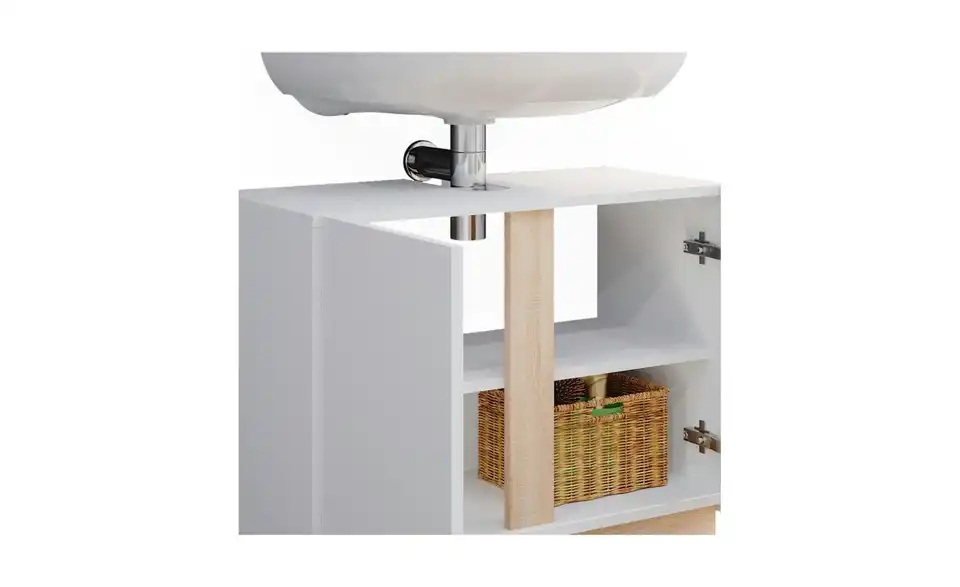 Waschbeckenunterschrank, Detailansicht