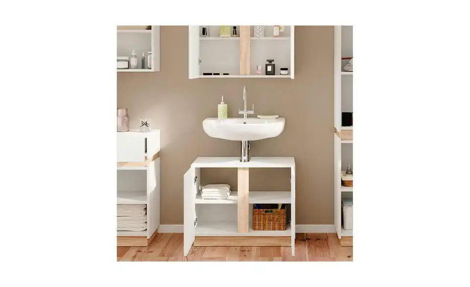 Waschbeckenunterschrank, Detailansicht