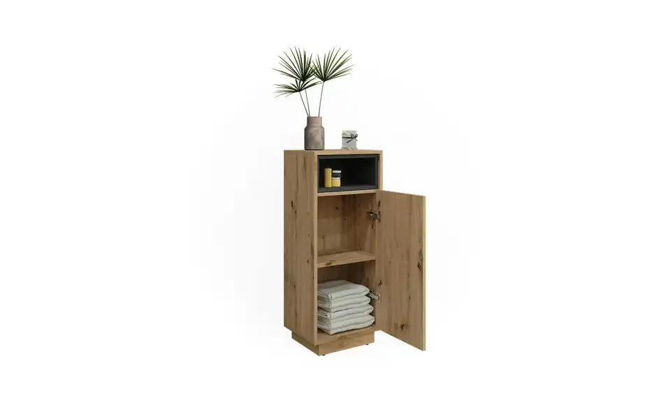 Midischrank, geöffnet