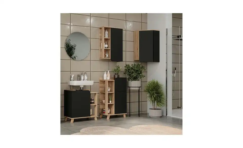 Eckhängeschrank, in Wohnsituation