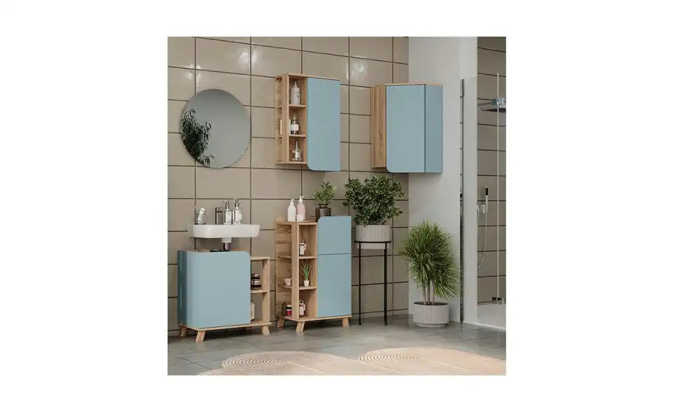 Eckhängeschrank, in Wohnsituation